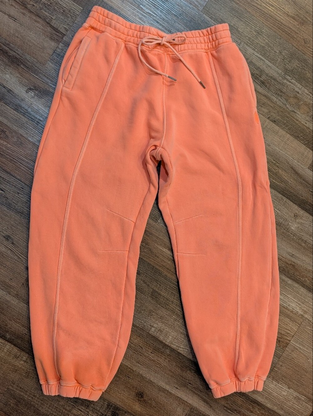 Free People FP Movement Sprint to The Finish Sweatpants Coral Pink Sz L
